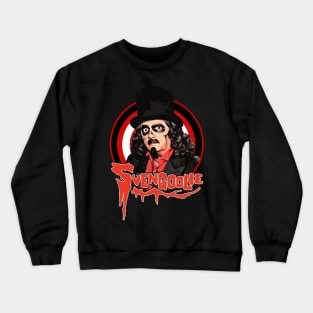 Retro Svengoolie Black red art Crewneck Sweatshirt